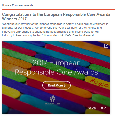 European Responsible Care Awards