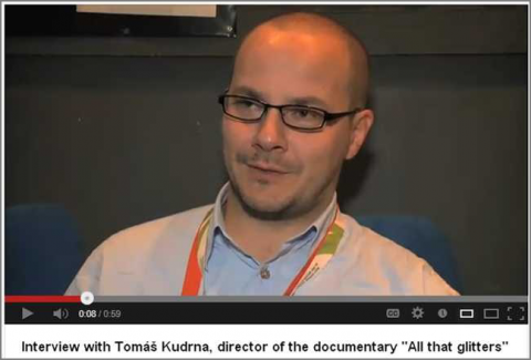 Interview with Tomáš Kudrna, director of the documentary "All that glitters"